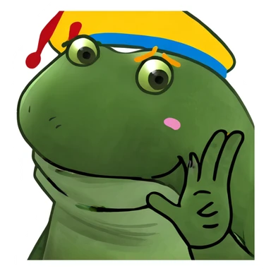 laughing with hand over face sticker