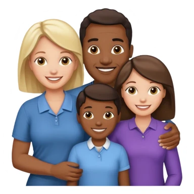 african american dad, african american and white mom, 10 african american and white sisters sticker