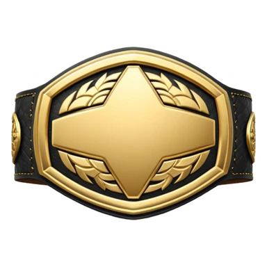 One Championship --Belt sticker