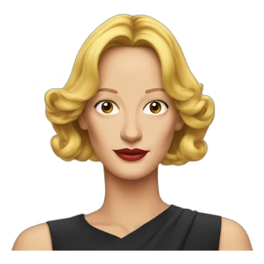 Uma thurman sticker