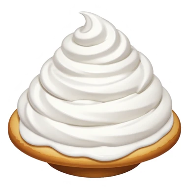 whipped cream sticker