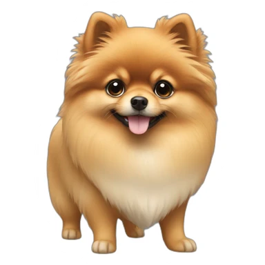 Pomeranian Dog breed Overview sticker