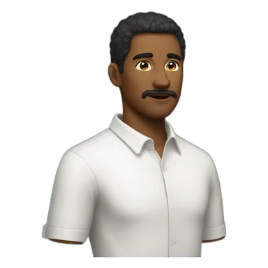 Half whooper and half human sticker