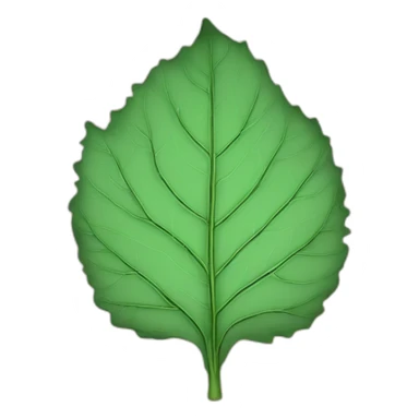 Tobacco leaf sticker