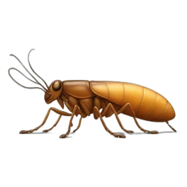 large flea sticker