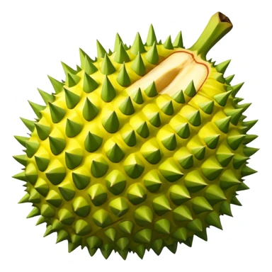 Emoji durian sticker