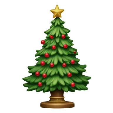 Victorian Christmas tree  sticker