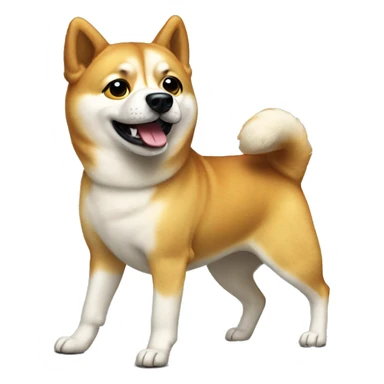doge dog dancing samba sticker