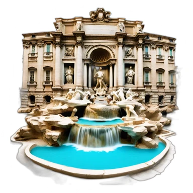 La Fontaine de Trevi sticker