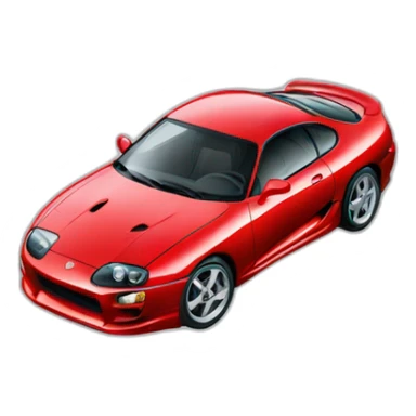 Toyota Supra mk4 sticker