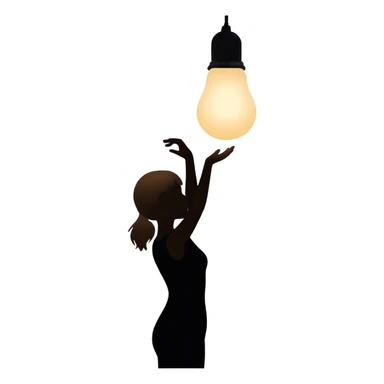 The person turns off the lights sticker