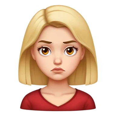 jealous girl sticker