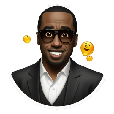 P diddy oil sticker