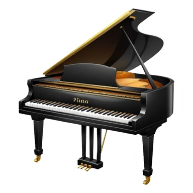 Piano recital sticker