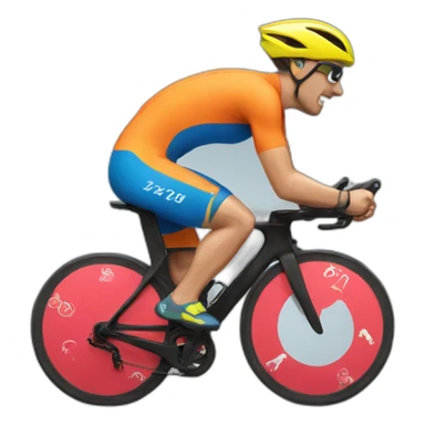 Triathlon sticker