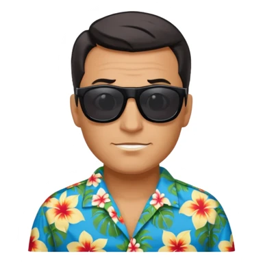 batman on vacation sticker