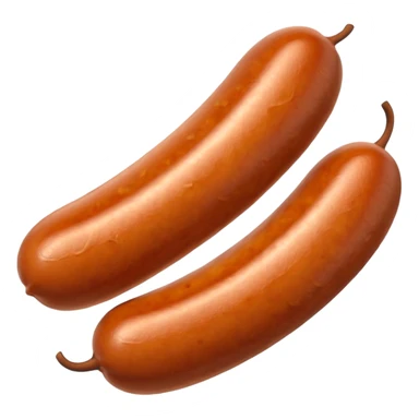 Drooling over sausage  sticker