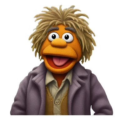 Jim Henson’s Fraggle rock sticker