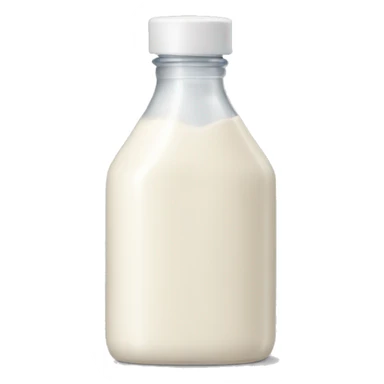 Bottle of cream  sticker