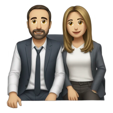 Abascal y feijoo sticker