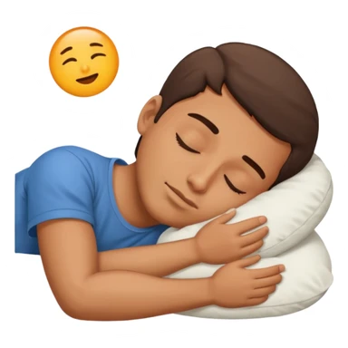  hombre dormido sticker