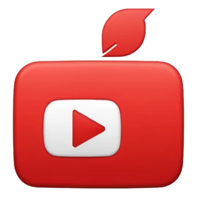 Иконка для YouTube в пиксельном стиле sticker