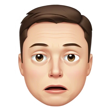 elon musk crying sticker