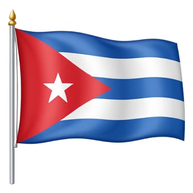 cuban flag sticker