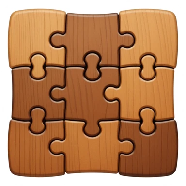 missing piece brown puzzle sticker