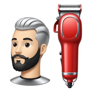 Barber clipper emoji sticker
