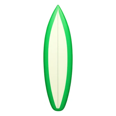 Green Surfboard sticker