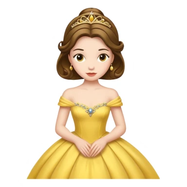 Belle from Beauty and the Beast sticker