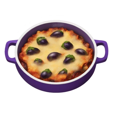 Eggplant casserole sticker