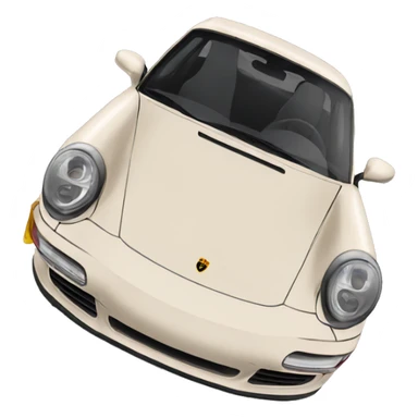 burgundy porche sticker