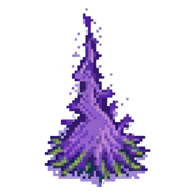 A purple paint splash sticker