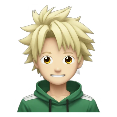 bakugo from mha sticker