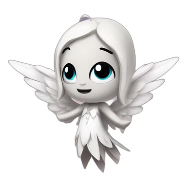 Angel dust from hazbin hotel  sticker