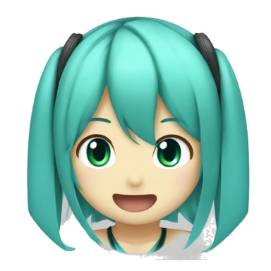 Hatsune Miku burp sticker