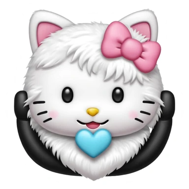 Hello kitty cartoon sticker