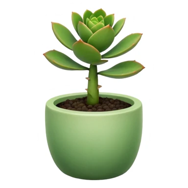 Desk Succulent Plant sticker