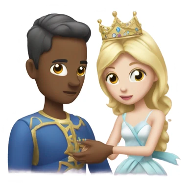 someone getting princess treatment sticker