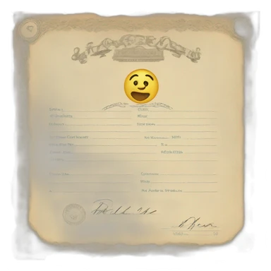 birth certificate sticker