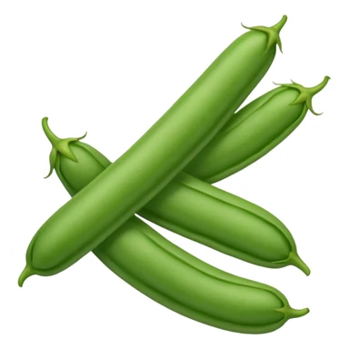 Green bean sticker