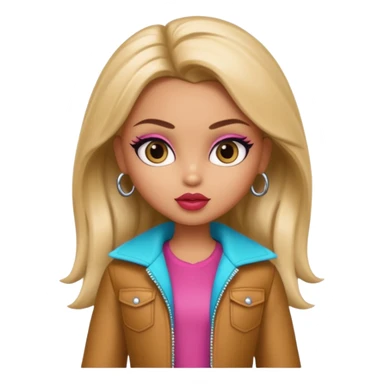 stylish bratz dollz sticker