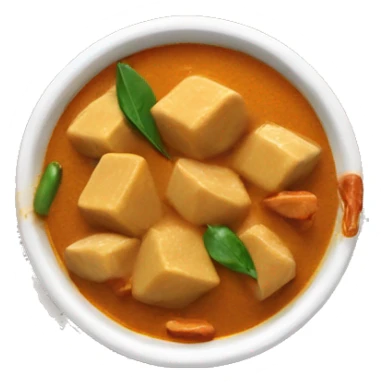 Massaman curry sticker