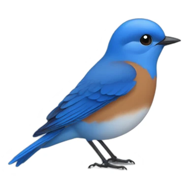 Bluebird sticker
