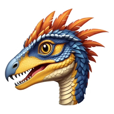 Velociraptor sticker