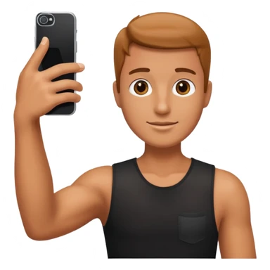 just an arm holding a phone like a selfie sticker