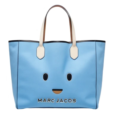 Marc Jacobs
Sky Blue The Large Tote Bag, with marc jacobs logo print on front sticker