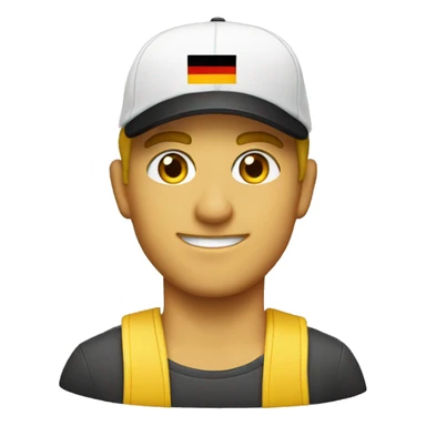 Germany euro cap sticker